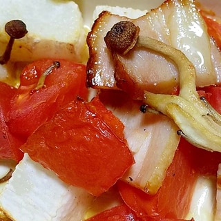 長芋とトマトのオーブン焼き